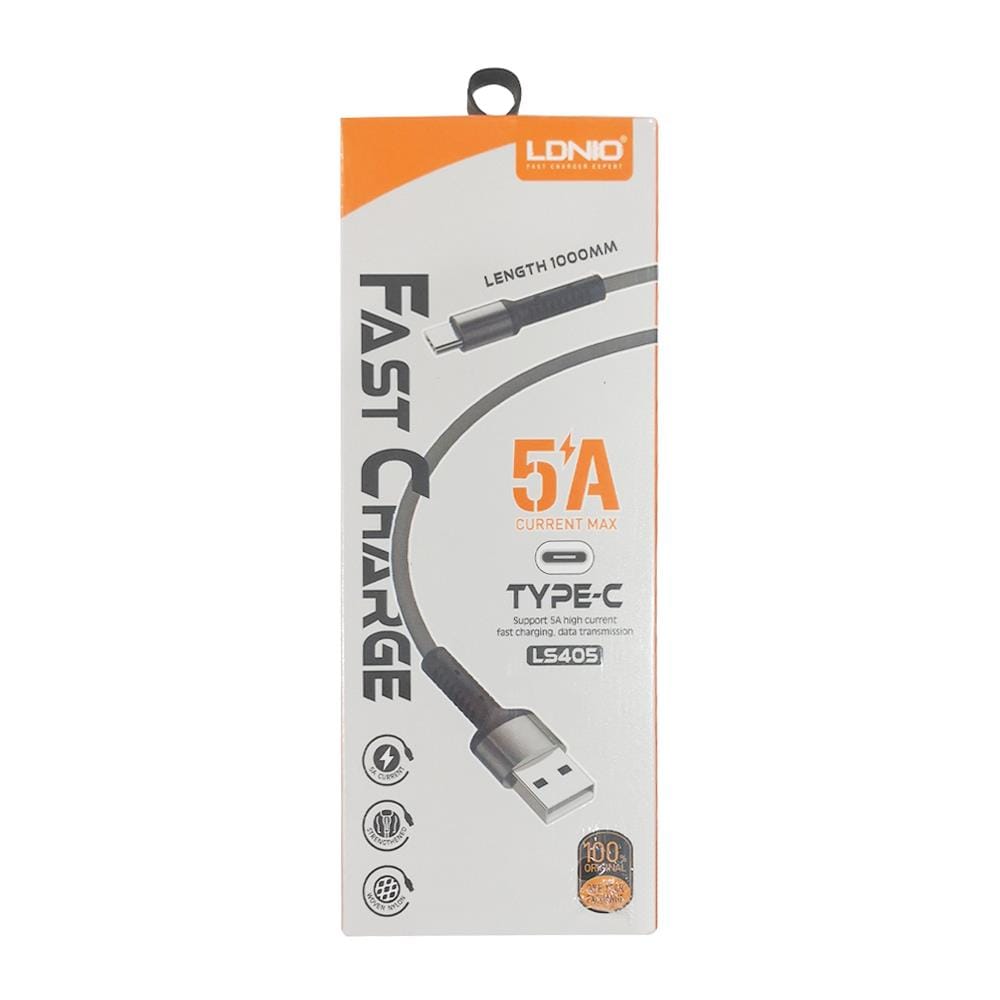 สายชาร์จ USB to Type-C LDNIO LS405 1 เมตร