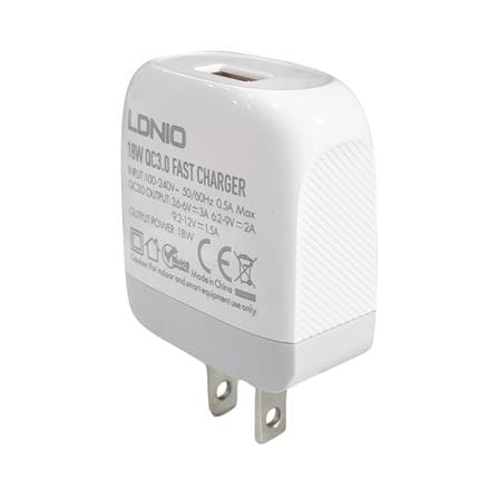 อะแดปเตอร์ 1 พอร์ตยูเอสบี LDNIO A1307Q 18 วัตต์_1