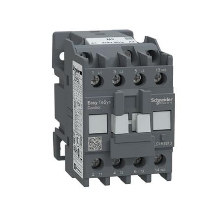 แมกเนติก คอนแทกเตอร์ SCHNEIDER LC1E1810M5 18A 7.5kW 1NO_1