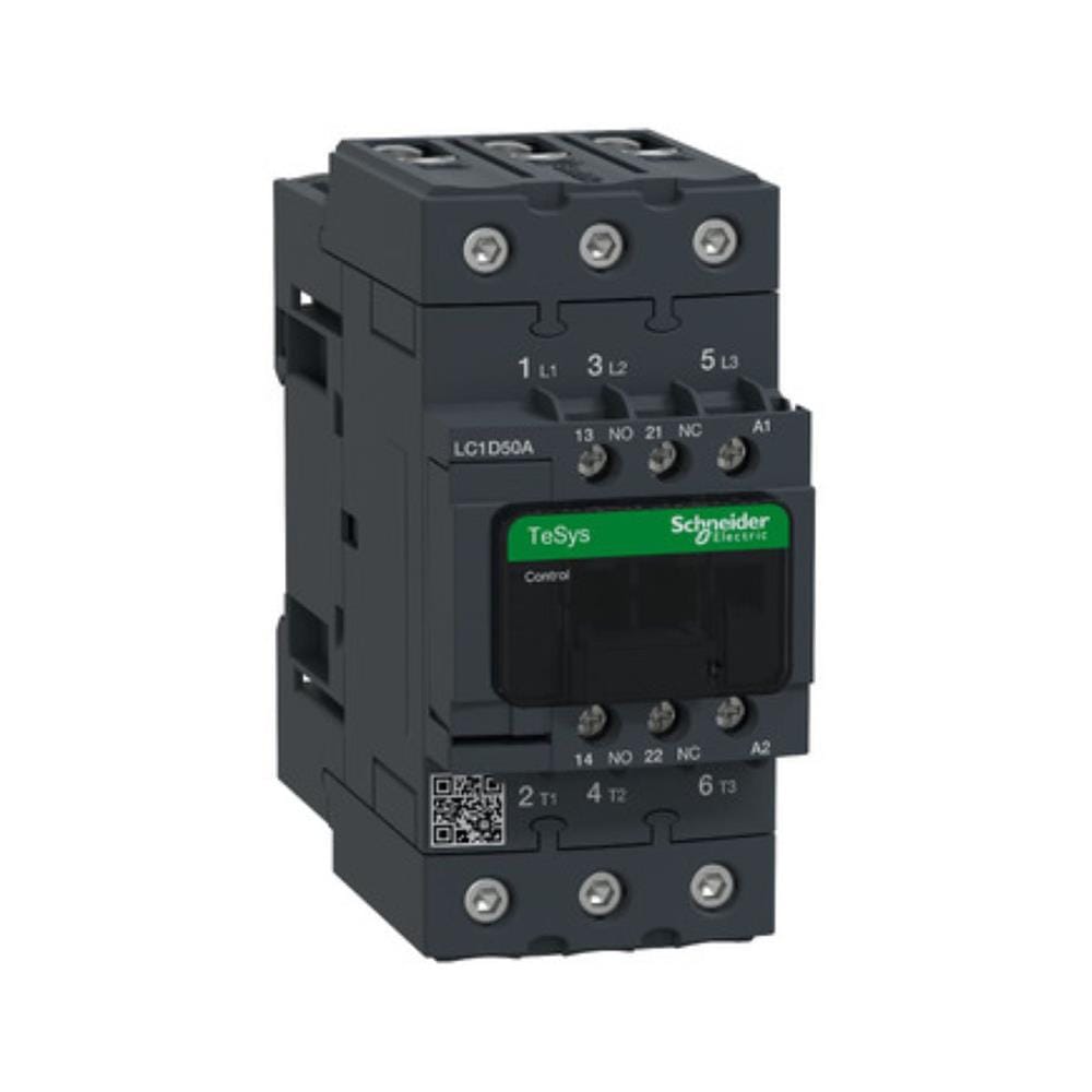 แมกเนติก คอนแทคเตอร์ SCHNEIDER 50A 22KW 1NO+1NC