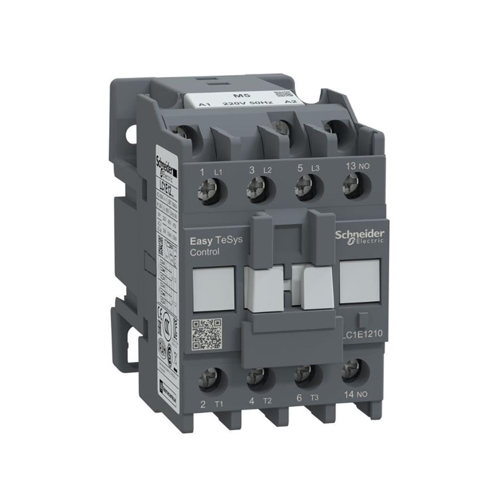 แมกเนติก คอนแทกเตอร์ SCHNEIDER LC1E1210M5 12A 5.5kW 1NO