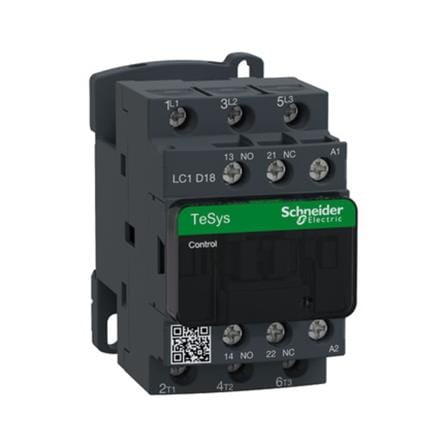 แมกเนติก คอนแทคเตอร์ SCHNEIDER 18A 7.5KW 1NC_0