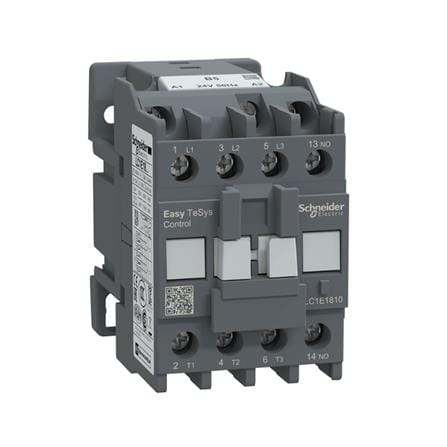 แมกเนติก คอนแทกเตอร์ SCHNEIDER LC1E1810B5 18A 7.5kW 1NO_1