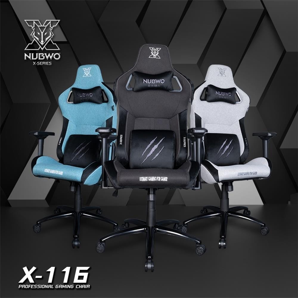 เก้าอี้เกมมิ่ง NUBWO NBCH-X116 สีดำ