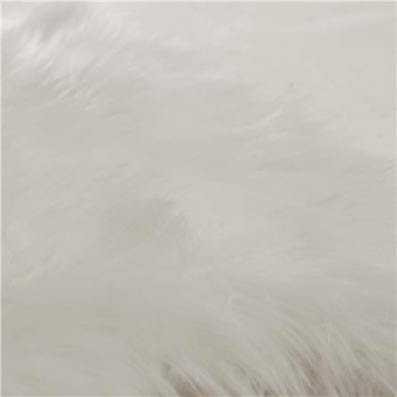 พรมขนแกะเทียม HOME LIVING STYLE 60X90 ซม. สีขาว_5