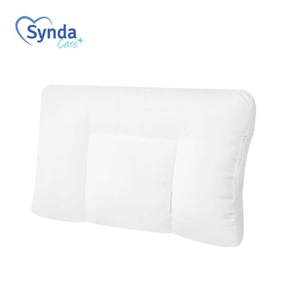 หมอนสุขภาพ ใยบอลไมโครไฟเบอร์ SYNDA CONTOUR4 60x40x12 ซม. สีขาว