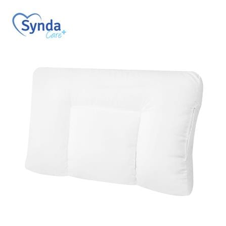 หมอนสุขภาพ ใยบอลไมโครไฟเบอร์ SYNDA CONTOUR4 60x40x12 ซม. สีขาว