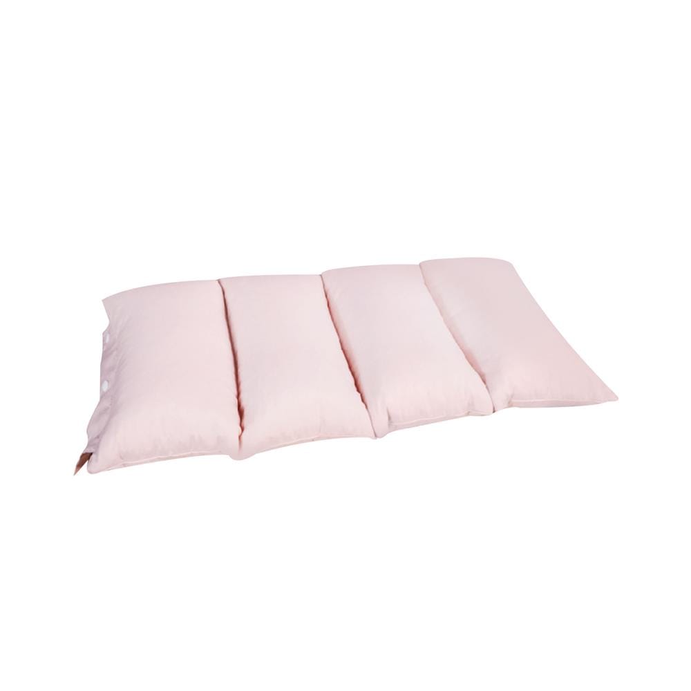 หมอนสุขภาพ ใยบอลไมโครไฟเบอร์ SYNDA NAPPING 55x30x7 ซม. สีชมพู