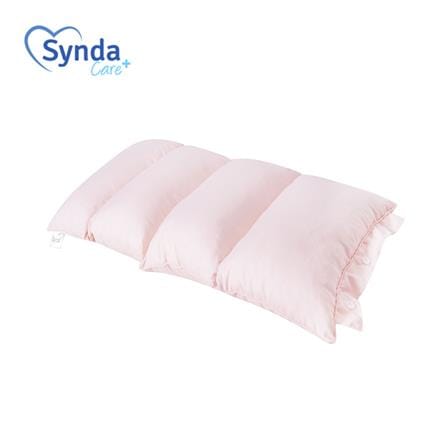 หมอนสุขภาพ ใยบอลไมโครไฟเบอร์ SYNDA NAPPING 55x30x7 ซม. สีชมพู
