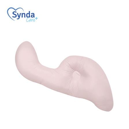 หมอนสุขภาพ ใยบอลไมโครไฟเบอร์ SYNDA BODY SHAPE 40x102x15 ซม. สีชมพู