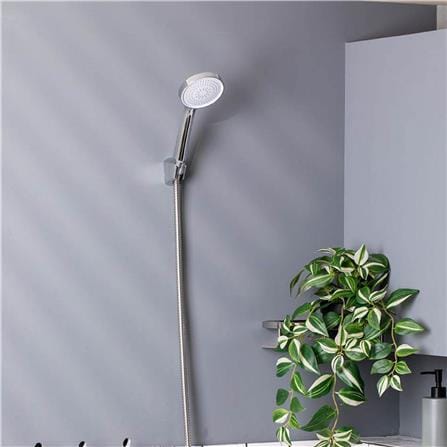 ชุดฝักบัวสายอ่อน 1 ระดับ RASLAND LUX-CHROME สีโครม_3