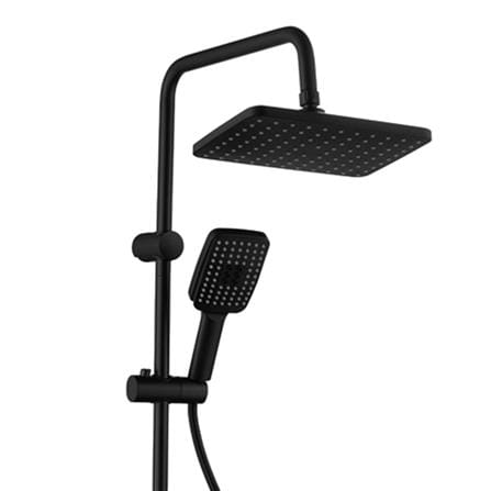 ฝักบัว RAIN SHOWER น้ำอุ่น RASLAND ALL-BLACK สีดำ_1