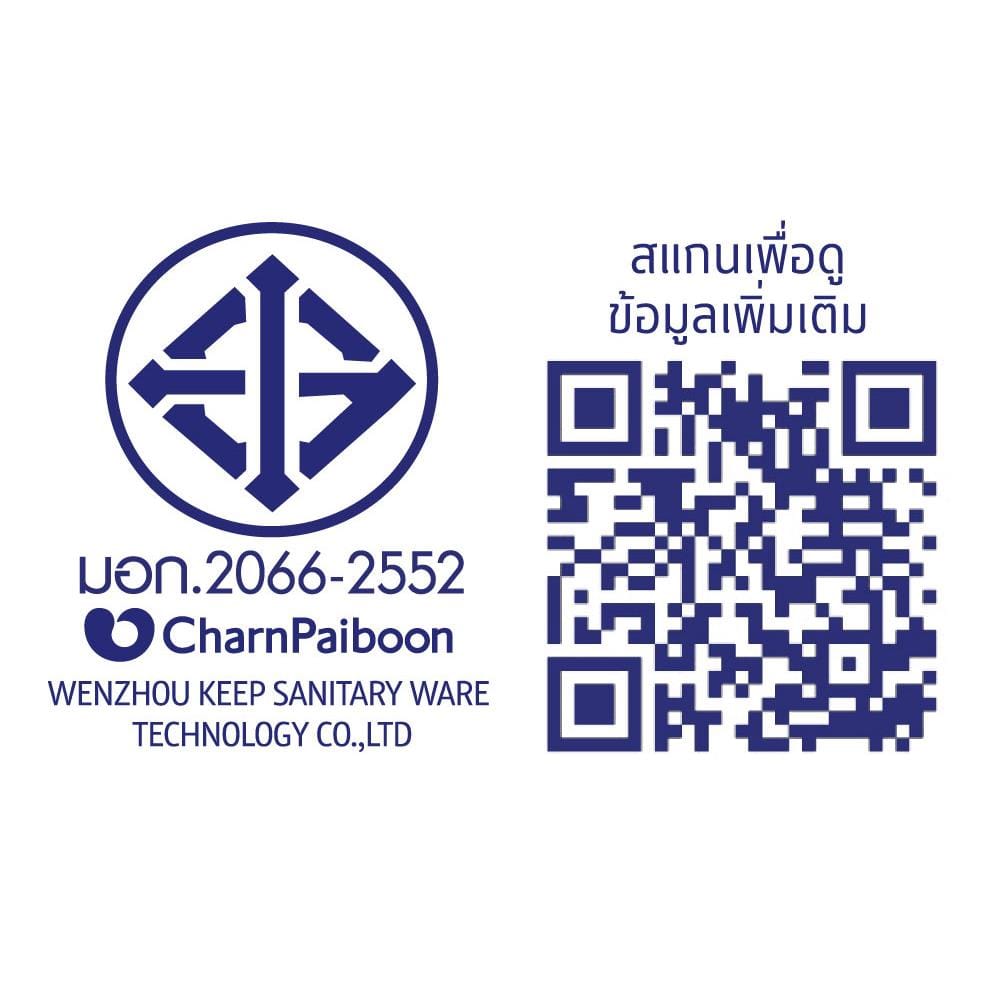 ฝักบัว RAIN SHOWER น้ำอุ่น BEN 9363RAIN-SQ