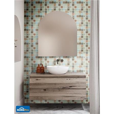 โมเสคแก้ว 30x30 ซม. TARA HPR-217 BELLA สีเบจ_1
