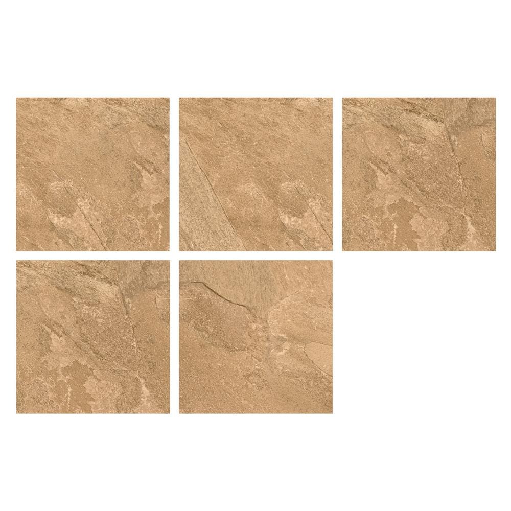 กระเบื้องพื้นพอร์ซเลน  16x16 นิ้ว COTTO โพรวองซ์ น้ำตาล PM 0.96 ตร.ม.