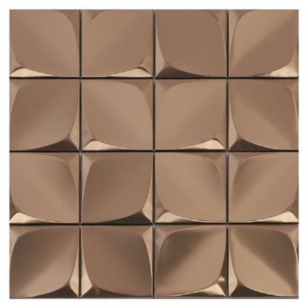 โมเสคแก้ว 30x30 ซม. TARA HPR-211 COPPER สีทองแดง_0
