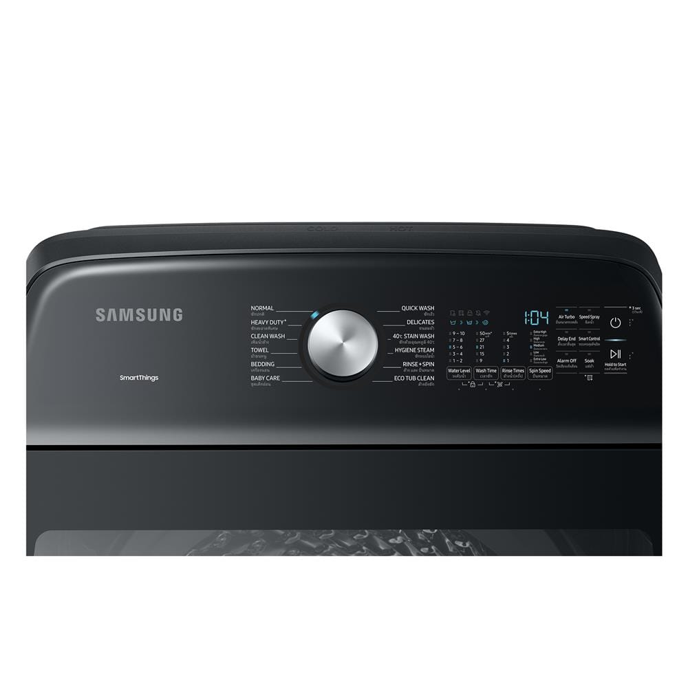 เครื่องซักผ้าฝาบน SAMSUNG WA25B8377GV/ST 25 กก. สีดำ อินเวอร์เตอร์