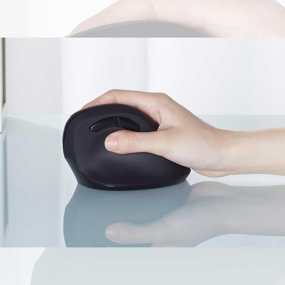 เมาส์แนวตั้งเพื่อสุขภาพ ERGOTREND ERGO MOUSE 01 สีดำ