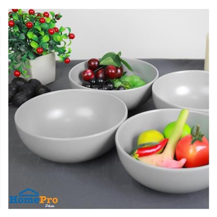 ชุดชามเซรามิก 7.5 นิ้ว KECH LANZO GRAY 4 ใบ_4