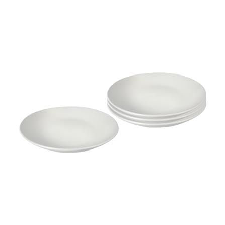 ชุดชามเซรามิก 9 นิ้ว KECH LANZO WHITE 4 ใบ
