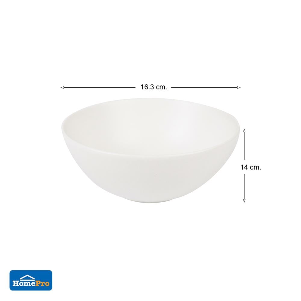 ชุดชามเซรามิก 6.5 นิ้ว KECH LANZO WHITE 4 ใบ