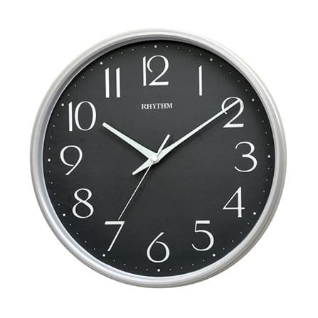 นาฬิกาแขวน RHYTHM CMG589NR03 12.5 นิ้ว สีดำ_0
