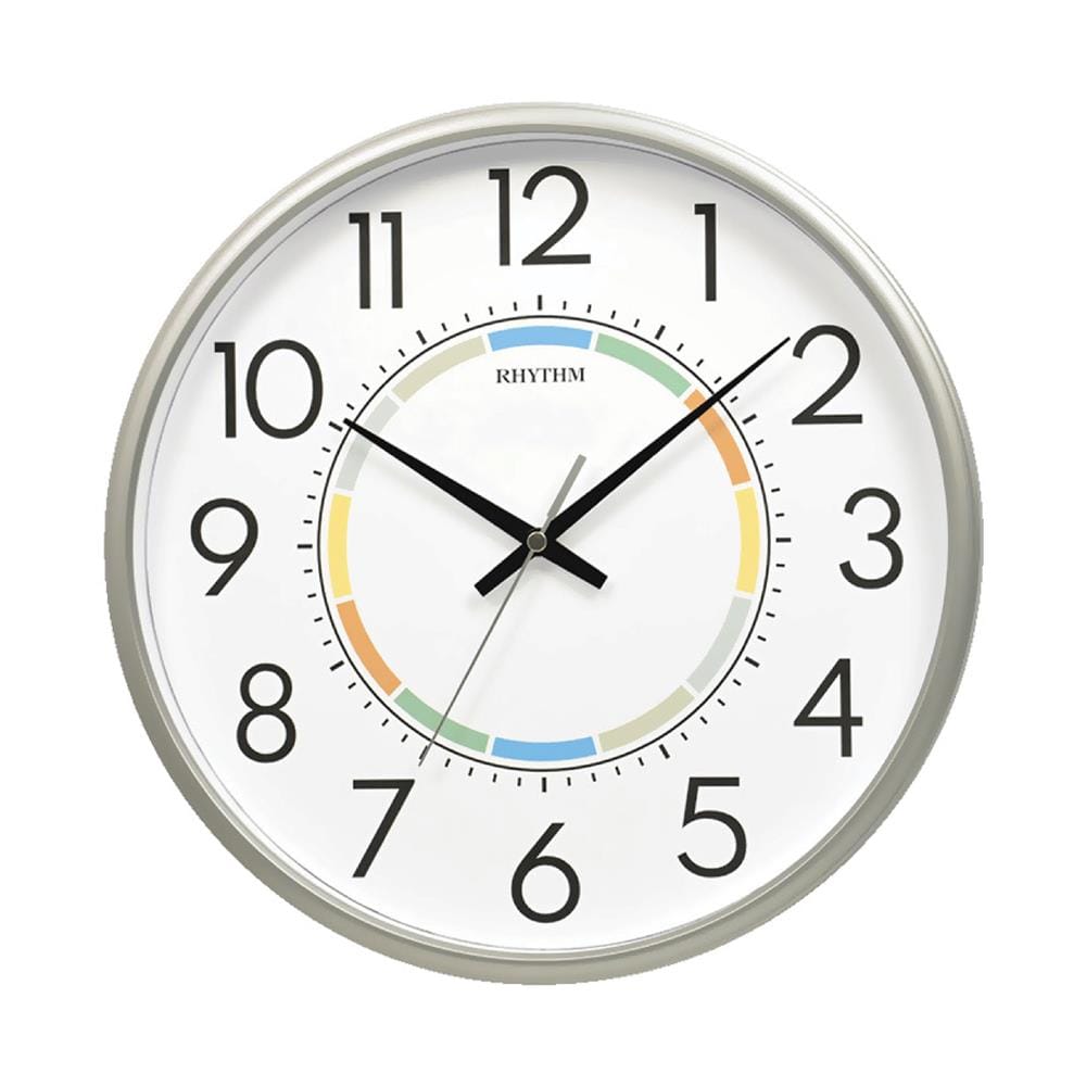 นาฬิกาแขวน RHYTHM CMG595NR66 12 นิ้ว สีขาว