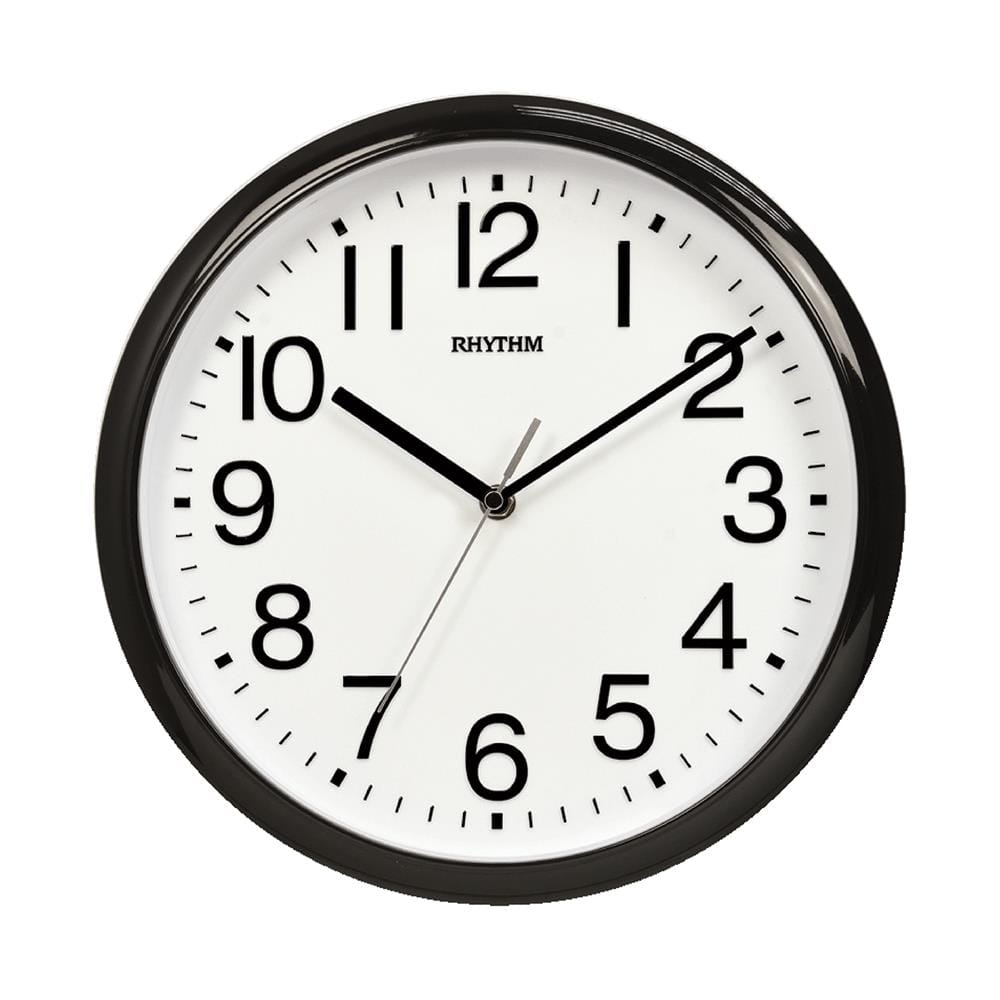 นาฬิกาแขวน RHYTHM CMG579NR02 12 นิ้ว สีดำ