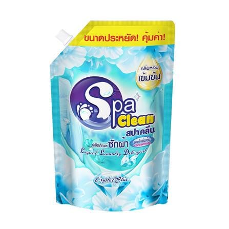 น้ำยาซักผ้า SPACLEAN 2,000 มล. กลิ่นคริสตัลบลู 1 แถม 1_1