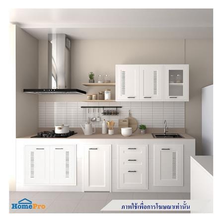ตู้เดี่ยว CABIN ELMO GLASS 44.3x64 ซม. สีขาว_2