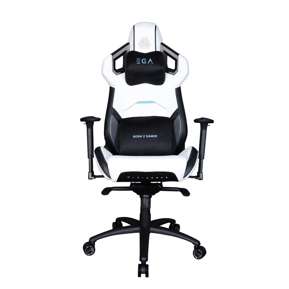 เก้าอี้เกมมิ่ง EGA TYPE-G7 สีขาว/ดำ