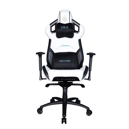 เก้าอี้เกมมิ่ง EGA TYPE-G7 สีขาว/ดำ_1