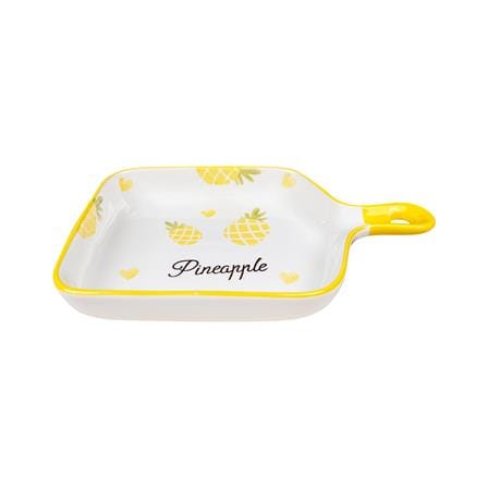 ชุดจานชาม KECH PORCELAIN PINEAPPLE 6 ชิ้น_3