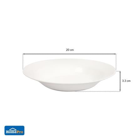 จานปีกลึก OPAL GLASS 8 นิ้ว KECH AURA_5