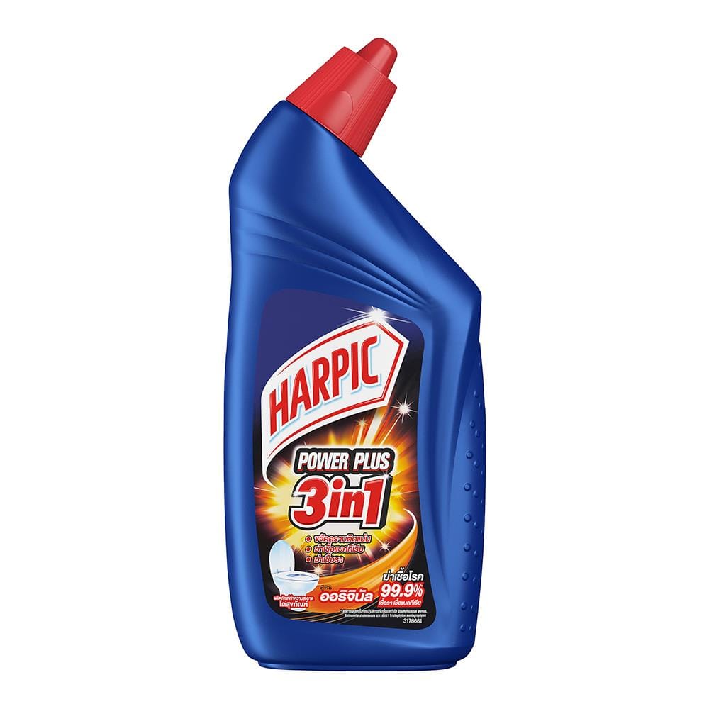 น้ำยาทำความสะอาดสุขภัณฑ์ HARPIC 450ml POWER PLUS 3 IN 1