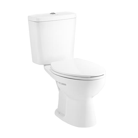 สุขภัณฑ์ 2 ชิ้น COTTO C13445 3/4.5 ลิตร สีขาว