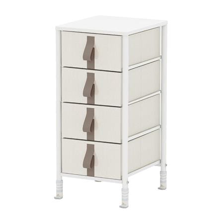 ชั้นลิ้นชักผ้า 4 ชั้น STACKO TELA 36x40x78 ซม. สีครีม_0