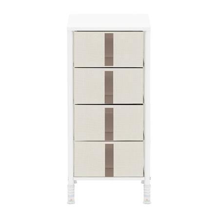 ชั้นลิ้นชักผ้า 4 ชั้น STACKO TELA 36x40x78 ซม. สีครีม_2