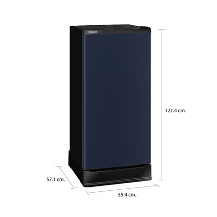 ตู้เย็น 1 ประตู TOSHIBA GR-D189SB 6.4 คิว สีน้ำเงิน_5