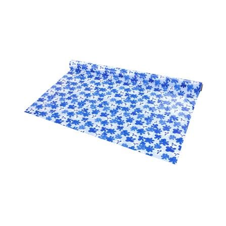 ผ้าปูโต๊ะ PVC SRITHAI 135 ซม. BLUE FLOWER /ม._0