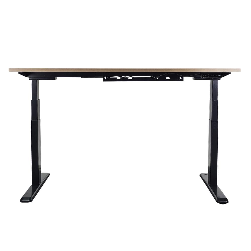 โต๊ะปรับระดับไฟฟ้า WORKSCAPE WDH-00009 120 ซม. สีลาเต้/ดำ