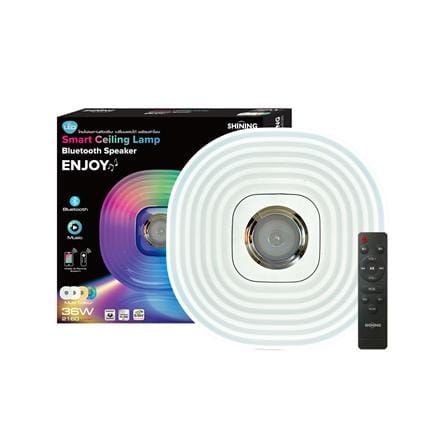 ไฟเพดาน LED SHINING S-CE03600C-1BSP 15 นิ้ว 36 วัตต์ DAYLIGHT/COOL WHITE/WARM WHITE/RGB สีขาว_7