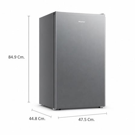 ตู้เย็น 1 ประตู HISENSE RR121D4TGN 3.4 คิว สีเงิน_7
