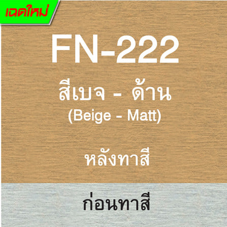 สีทาไม้ฝาไฟเบอร์ซีเมนต์ ชนิดด้าน WOODTECT FN-222 สีเบจ 1 แกลลอน_4