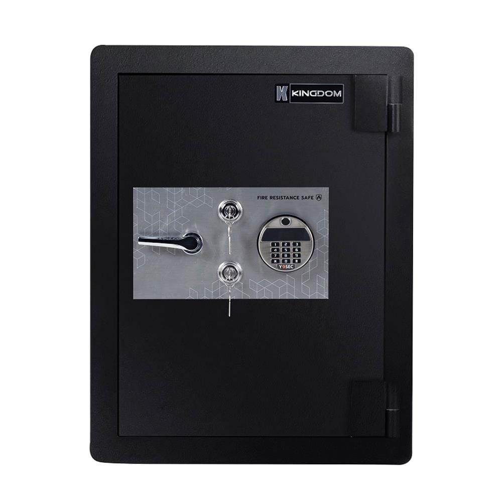 ตู้นิรภัยอิเล็กทรอนิกส์ KINGDOM CVX175B สีดำ