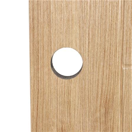 ประตูภายใน UPVC PARAZZO PUV03 80X200 ซม. สีลาเต้ เจาะลูกบิด_1