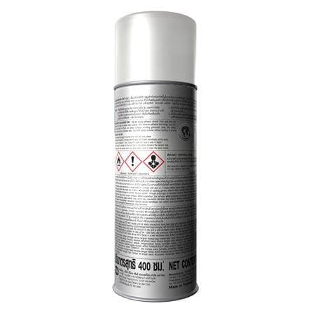 สีสเปรย์ TOA KOBE GALVANIZED 2 IN 1 GM111 FLAT BLACK 400 ซีซี_1