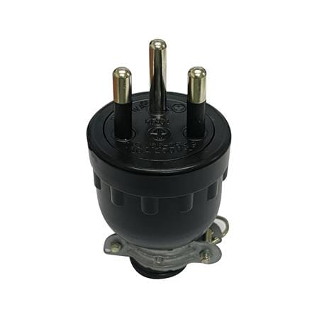 ปลั๊กยางตัวผู้ 3 ขากลม (มอก.) SOKAWA S-312_1