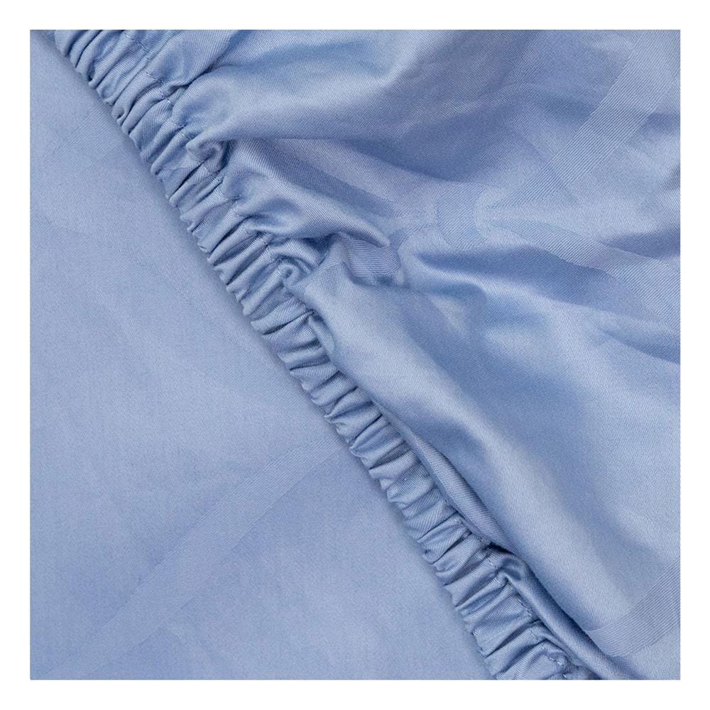 ชุดผ้าปูที่นอน 6 ฟุต 3 ชิ้น SYNDA VASTNESSA สี BLUE