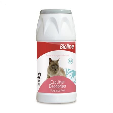 ผงดับกลิ่นทราย BIOLINE LITTER DEODORIZER 425 กรัม